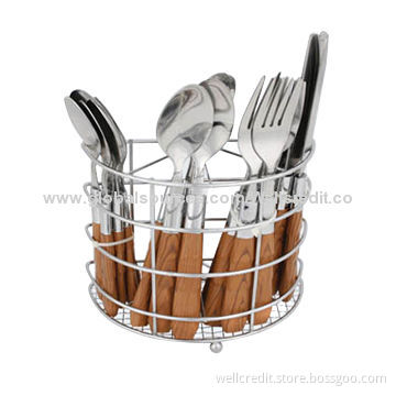 24-piece Good-quality Stainless Steel Flatware with Competitive Price